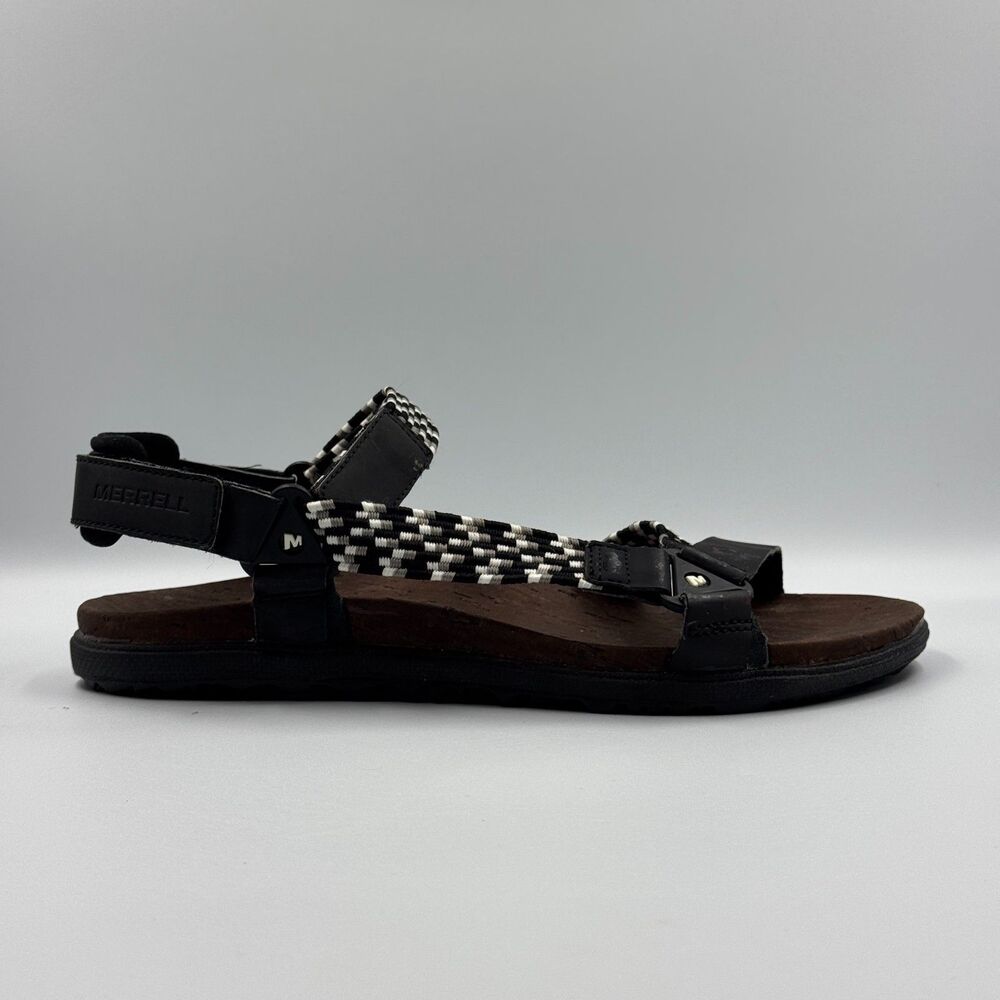Merrell Around Town Sunvue Woven Women's 9 Brown Sandals